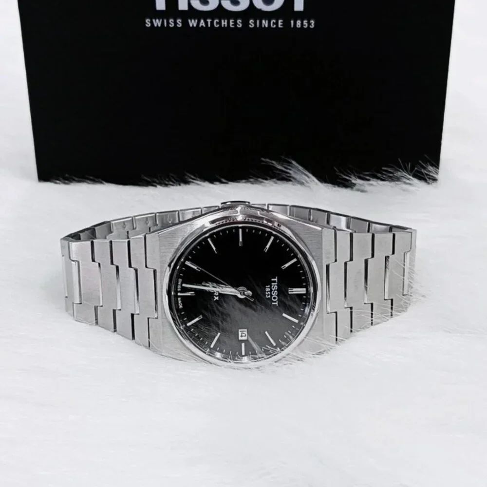 Men Tissot 40mm Classic PRX Black  Watch